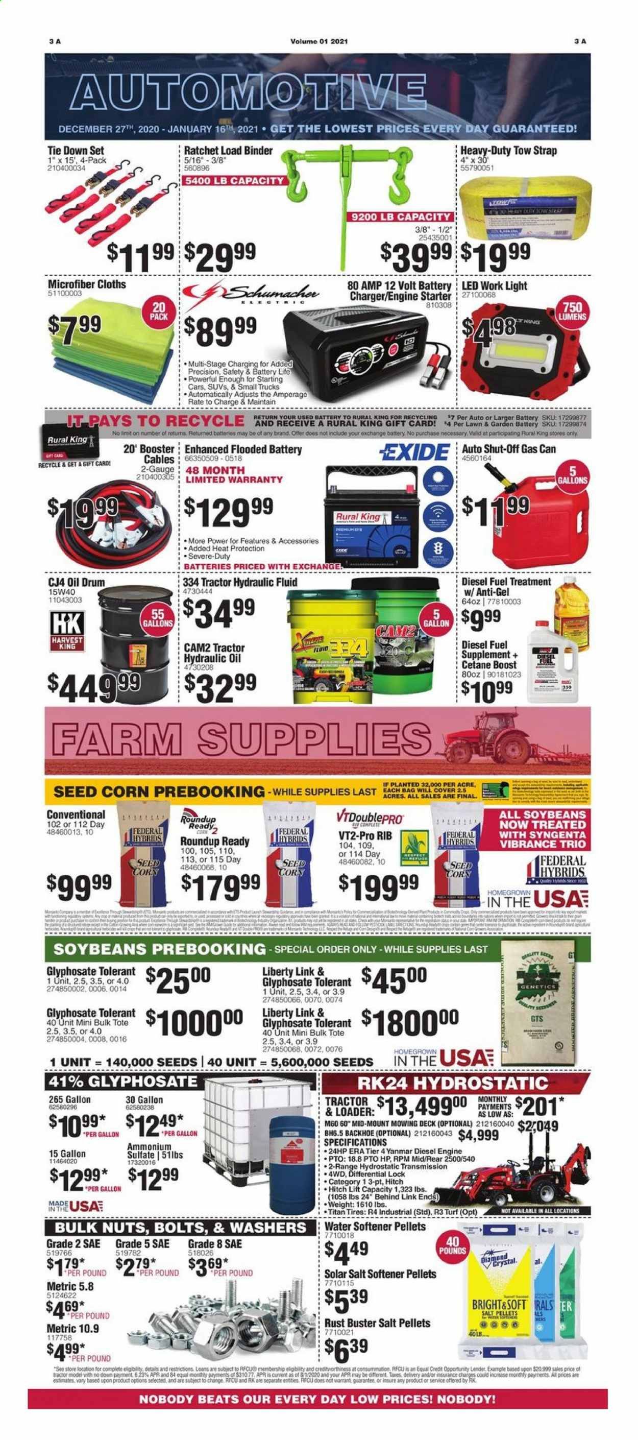 Rural King Weekly Ad Flyer December 27 to January 16