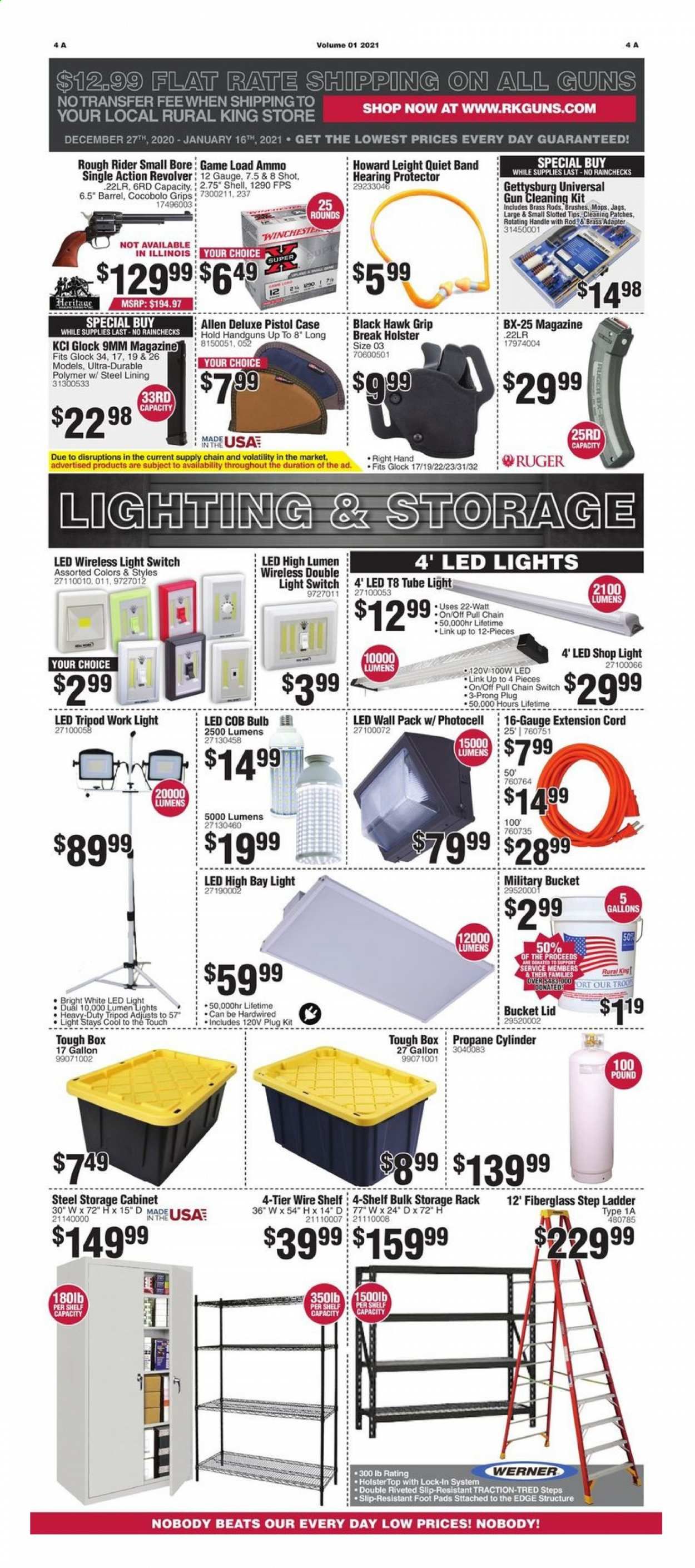 Rural King Weekly Ad Flyer December 27 to January 16