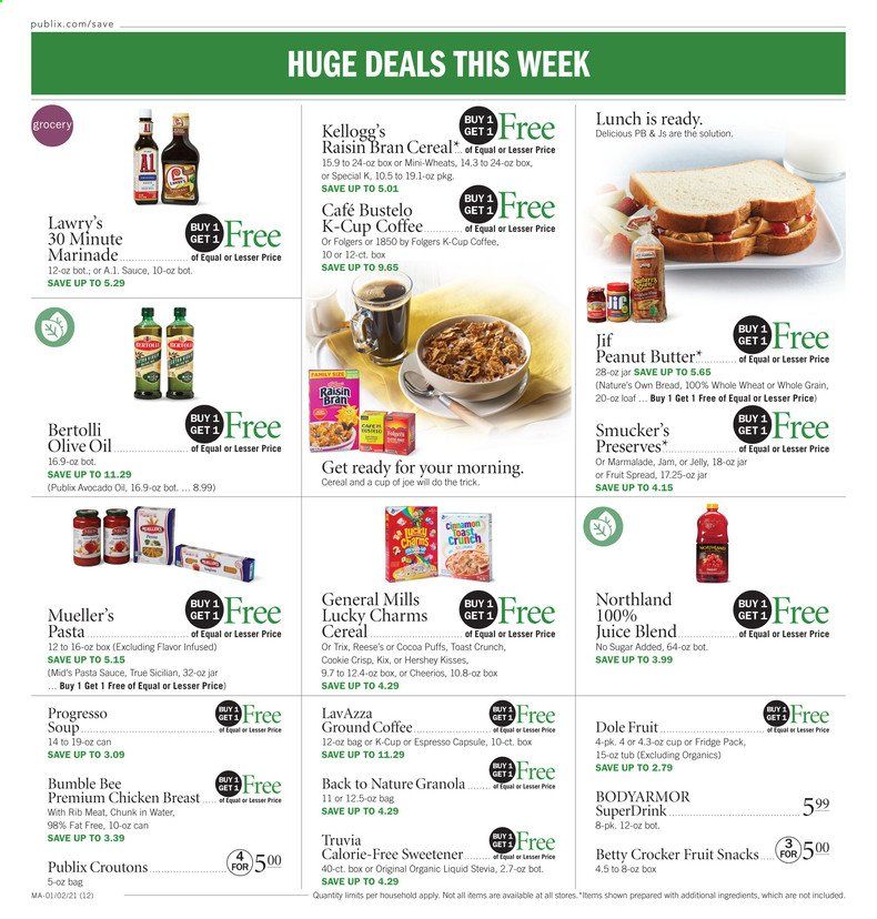 Publix (AL, FL, GA, NC, SC, TN) Weekly Ad Flyer January 2 to January 6