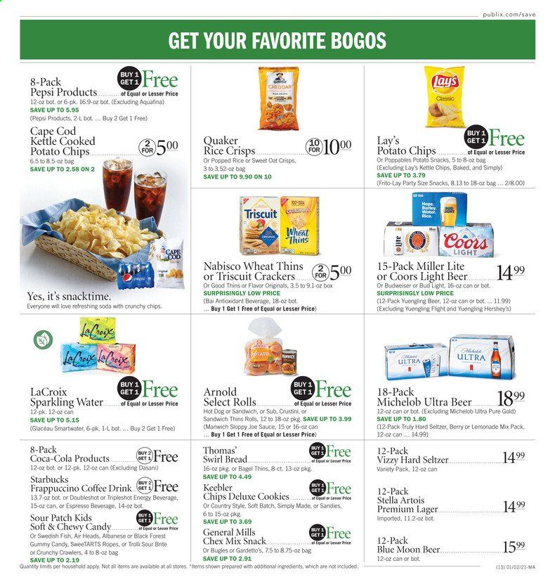 Publix (AL, FL, GA, NC, SC, TN) Weekly Ad Flyer January 2 to January 6