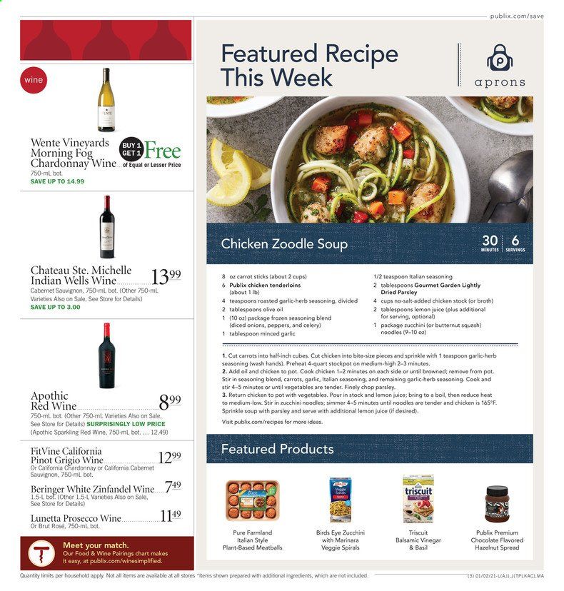 Publix (AL, FL, GA, NC, SC, TN) Weekly Ad Flyer January 2 to January 6