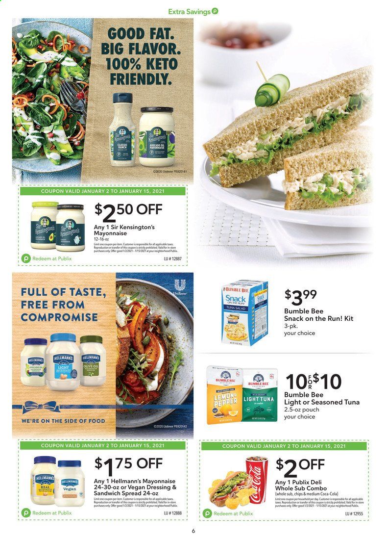 Publix (AL, FL, GA, NC, SC, TN) Weekly Ad Flyer January 2 to January 15