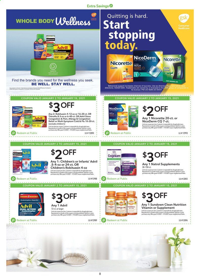 Publix (AL, FL, GA, NC, SC, TN) Weekly Ad Flyer January 2 to January 15