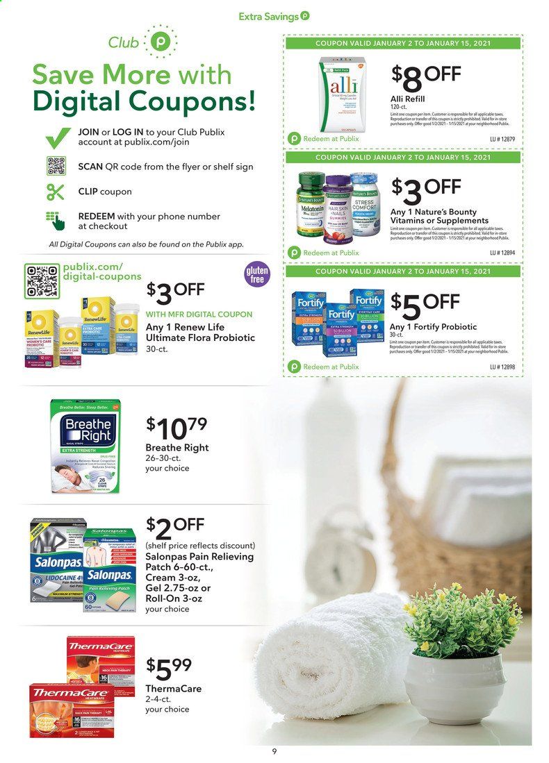 Publix (AL, FL, GA, NC, SC, TN) Weekly Ad Flyer January 2 to January 15