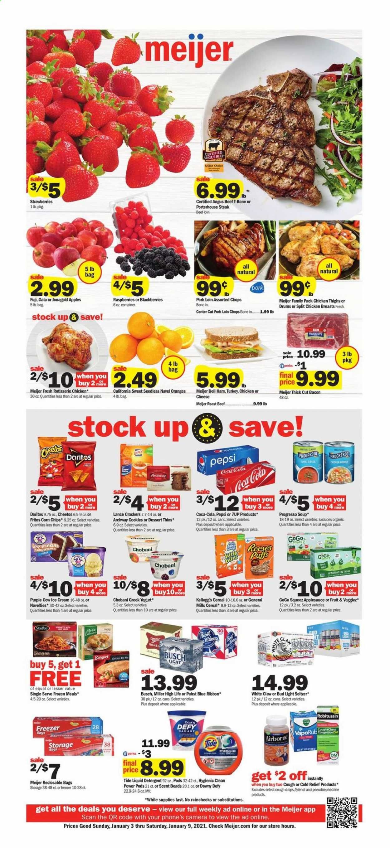 Meijer (IL) Weekly Ad Flyer January 3 to January 9