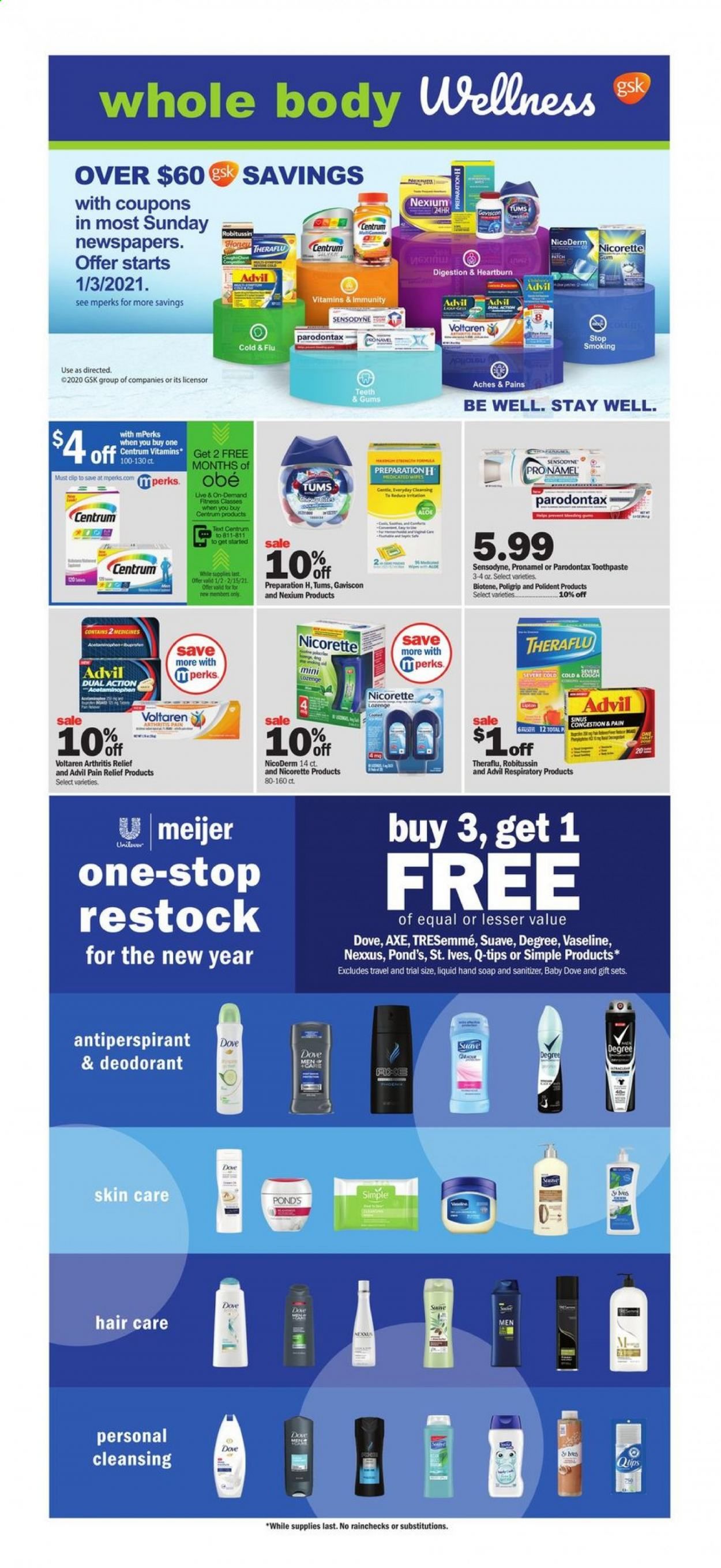 Meijer (IL) Weekly Ad Flyer January 3 to January 9