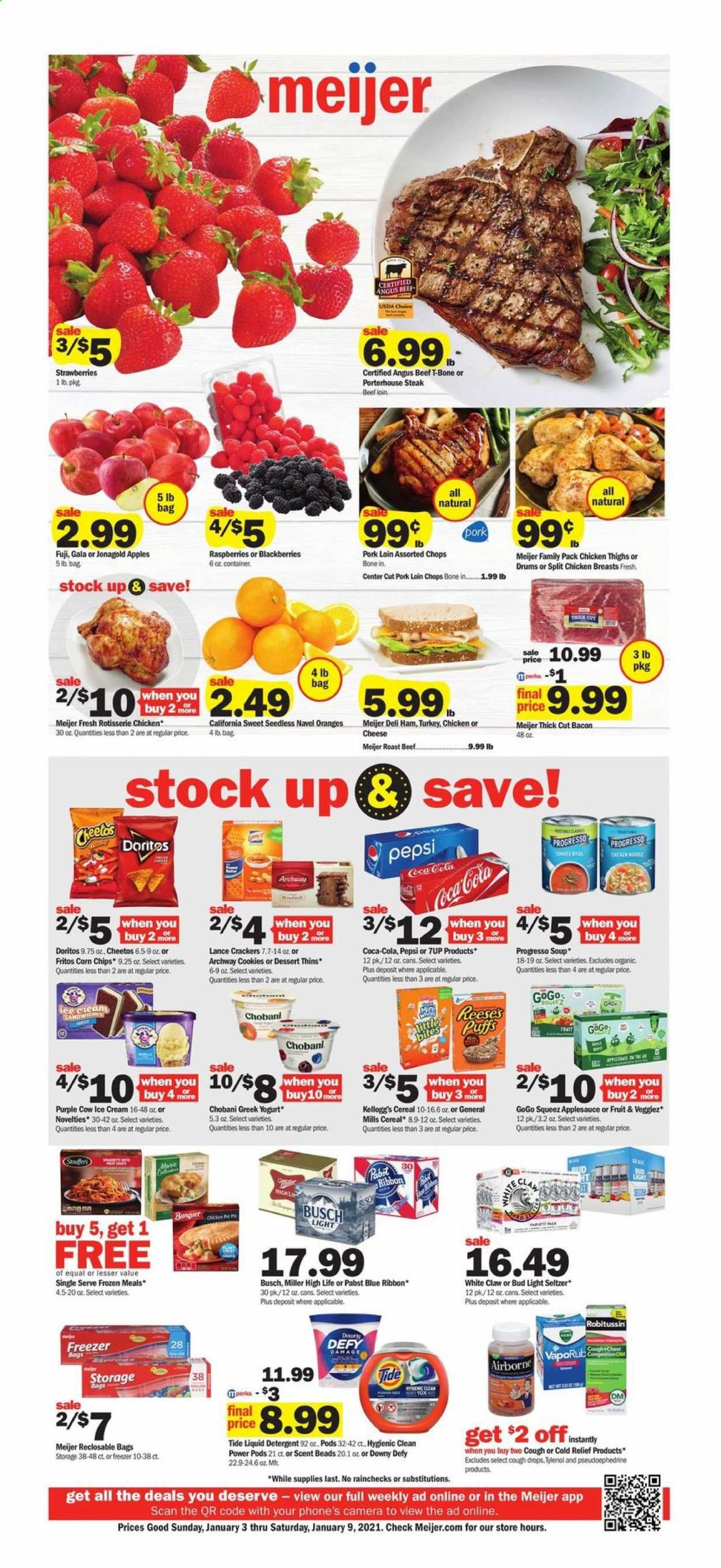 Meijer (WI) Weekly Ad Flyer January 3 to January 9