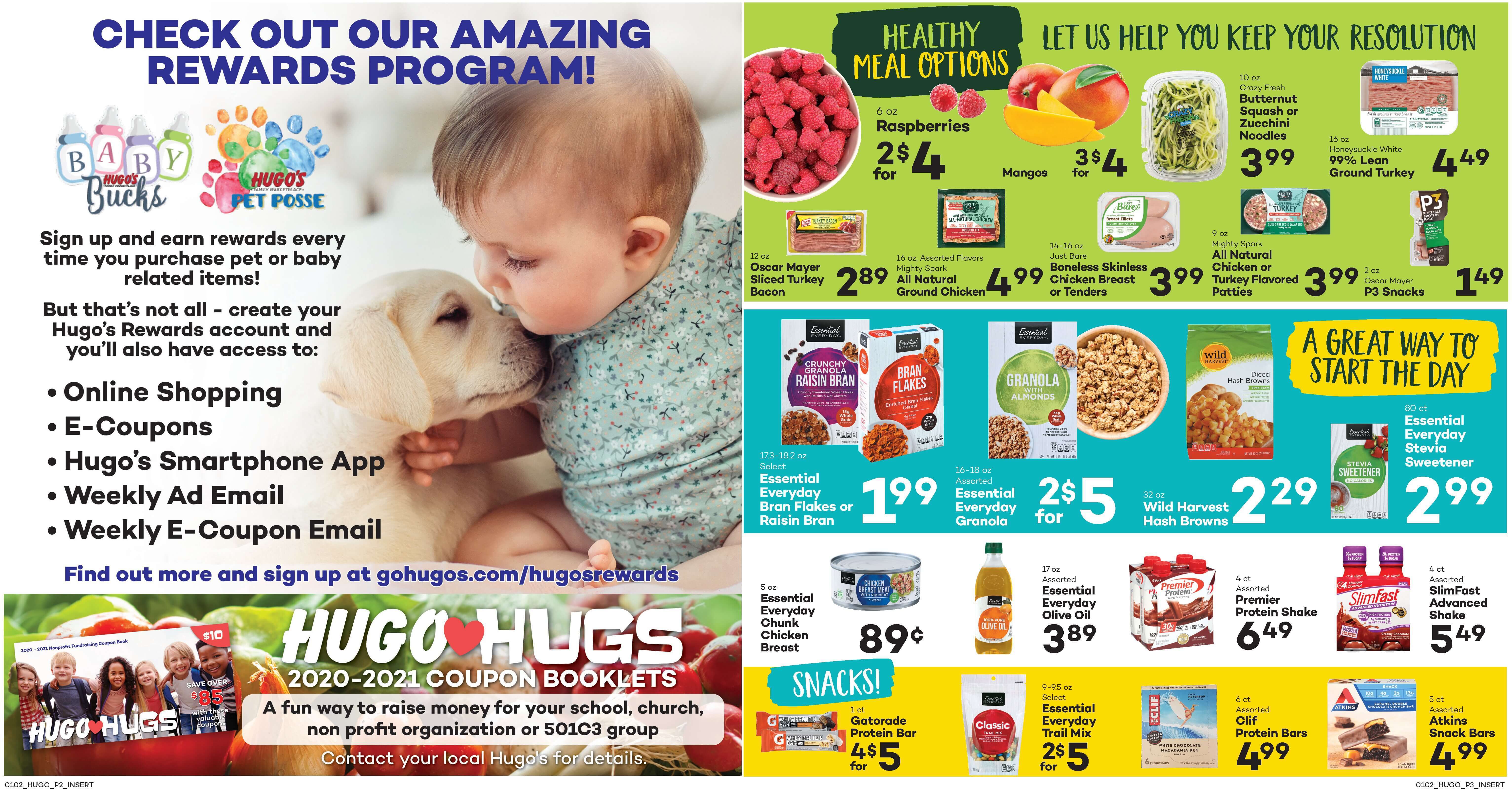 Hugo's Family Marketplace Weekly Ad Flyer January 2 to January 8, 2021