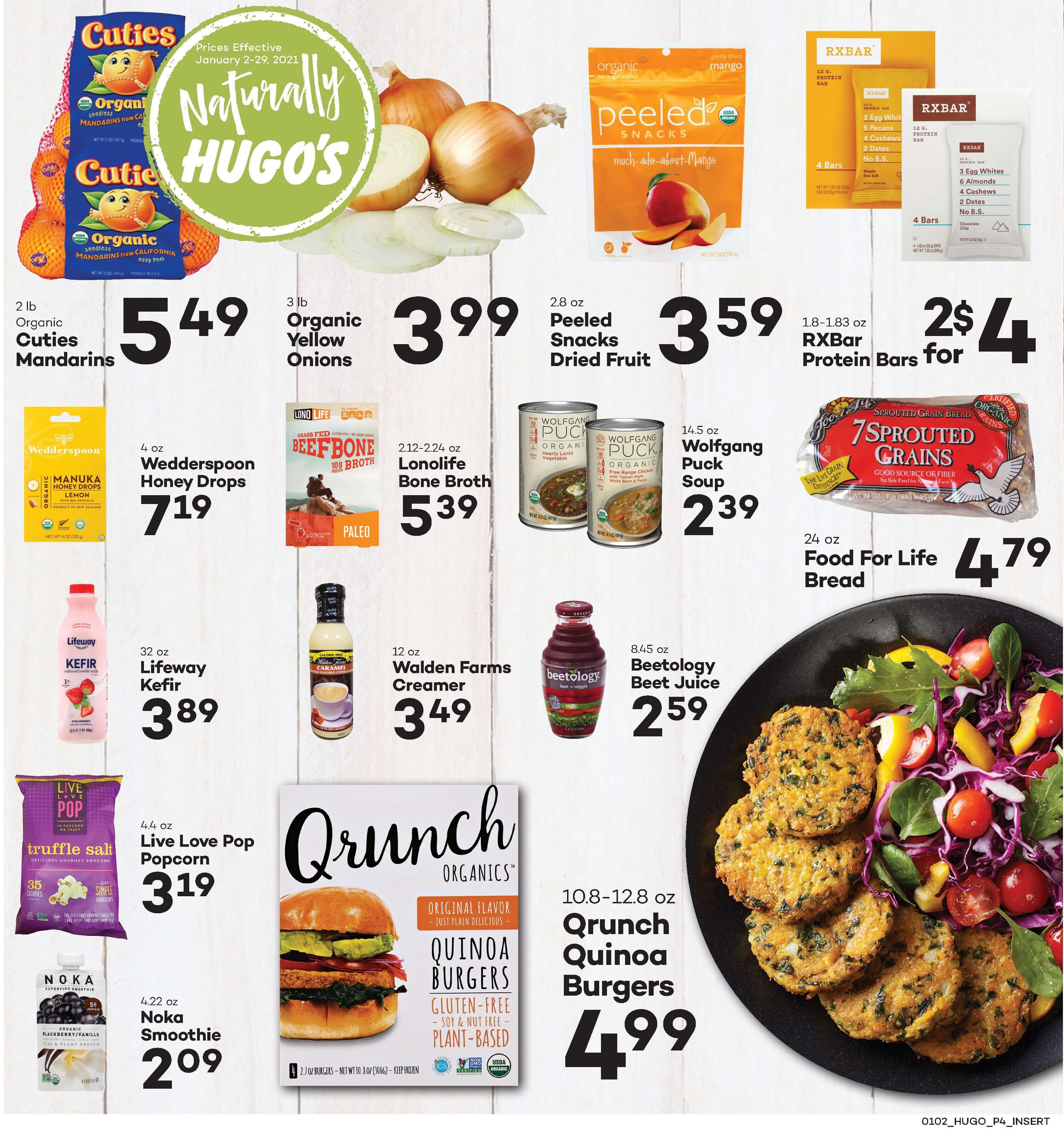 Hugo's Family Marketplace Weekly Ad Flyer January 2 to January 8, 2021