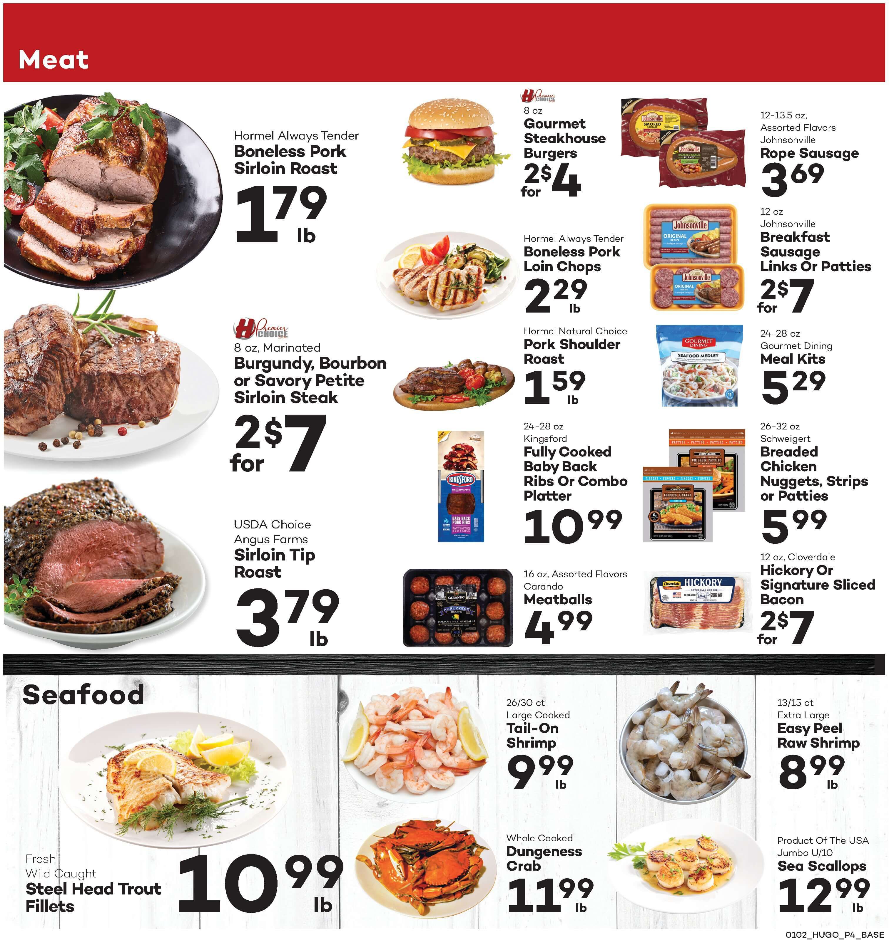 Hugo's Family Marketplace Weekly Ad Flyer January 2 to January 8, 2021