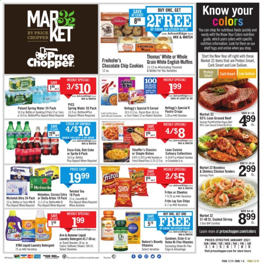 Price Chopper (CT, MA, NH, NY, PA, VT) Weekly Ad Flyer January 3 to January 9