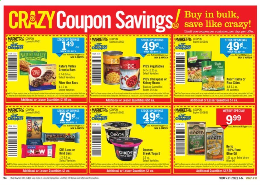 Price Chopper (CT, MA, NH, NY, PA, VT) Weekly Ad Flyer January 3 to January 9