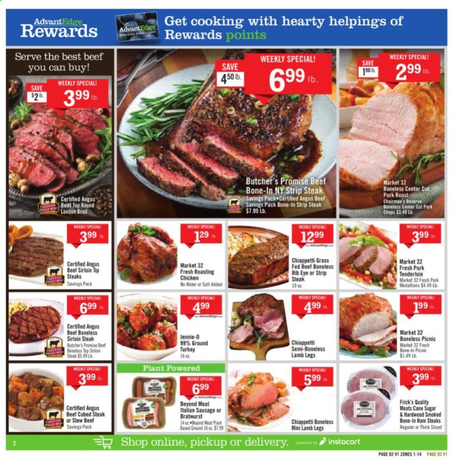 Price Chopper (CT, MA, NH, NY, PA, VT) Weekly Ad Flyer January 3 to January 9