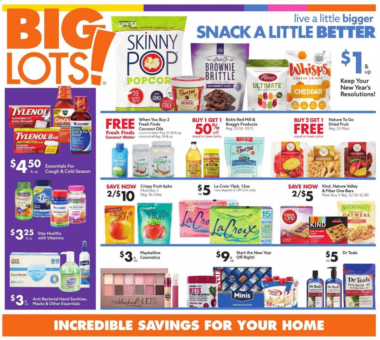 Big Lots Weekly Ad Flyer January 2 to January 16