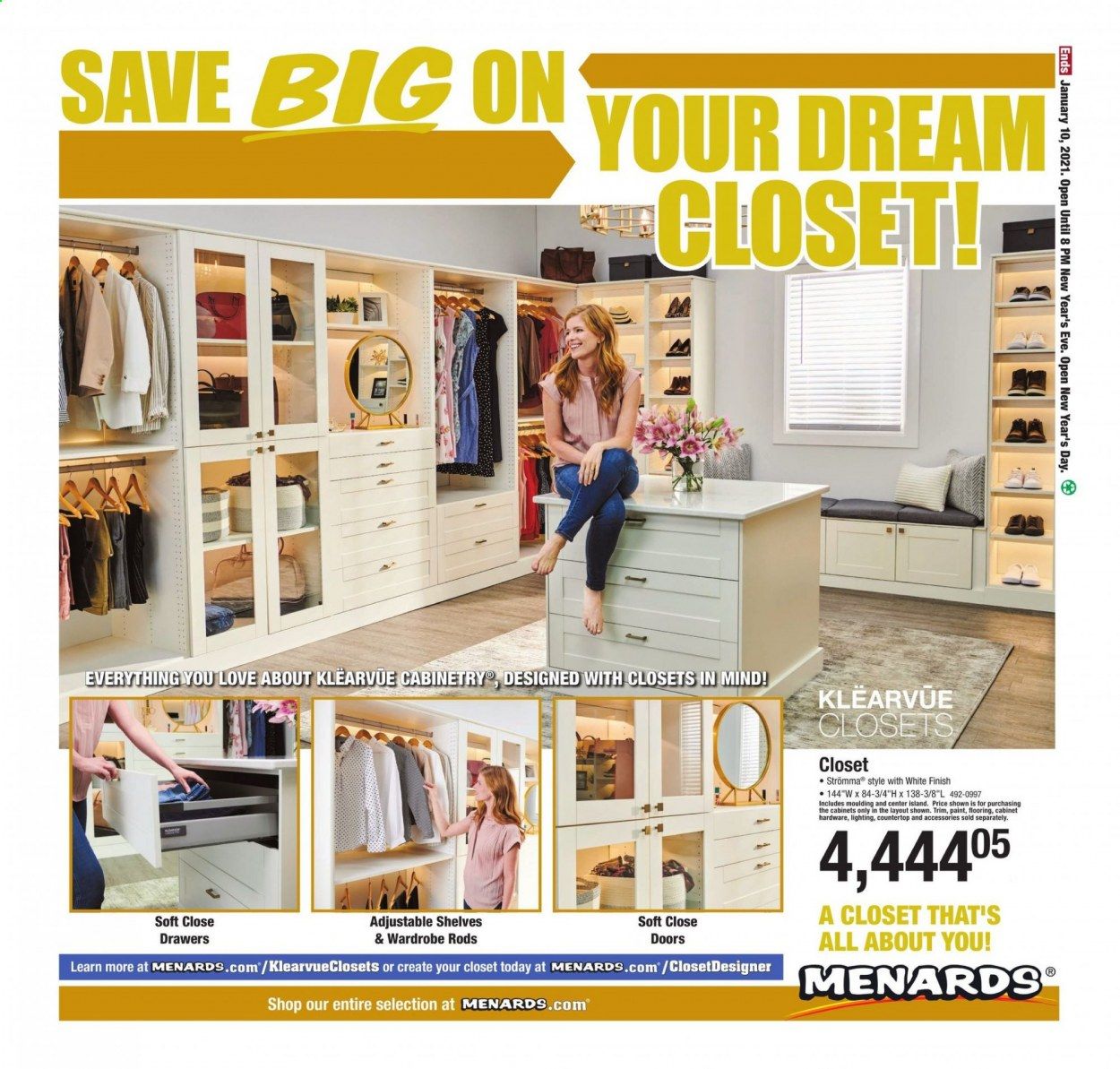 Menards Weekly Ad Flyer December 29 to January 10