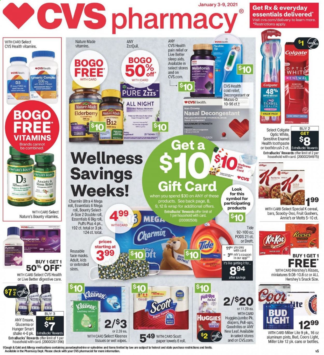 CVS Pharmacy Weekly Ad Flyer January 3 to January 9