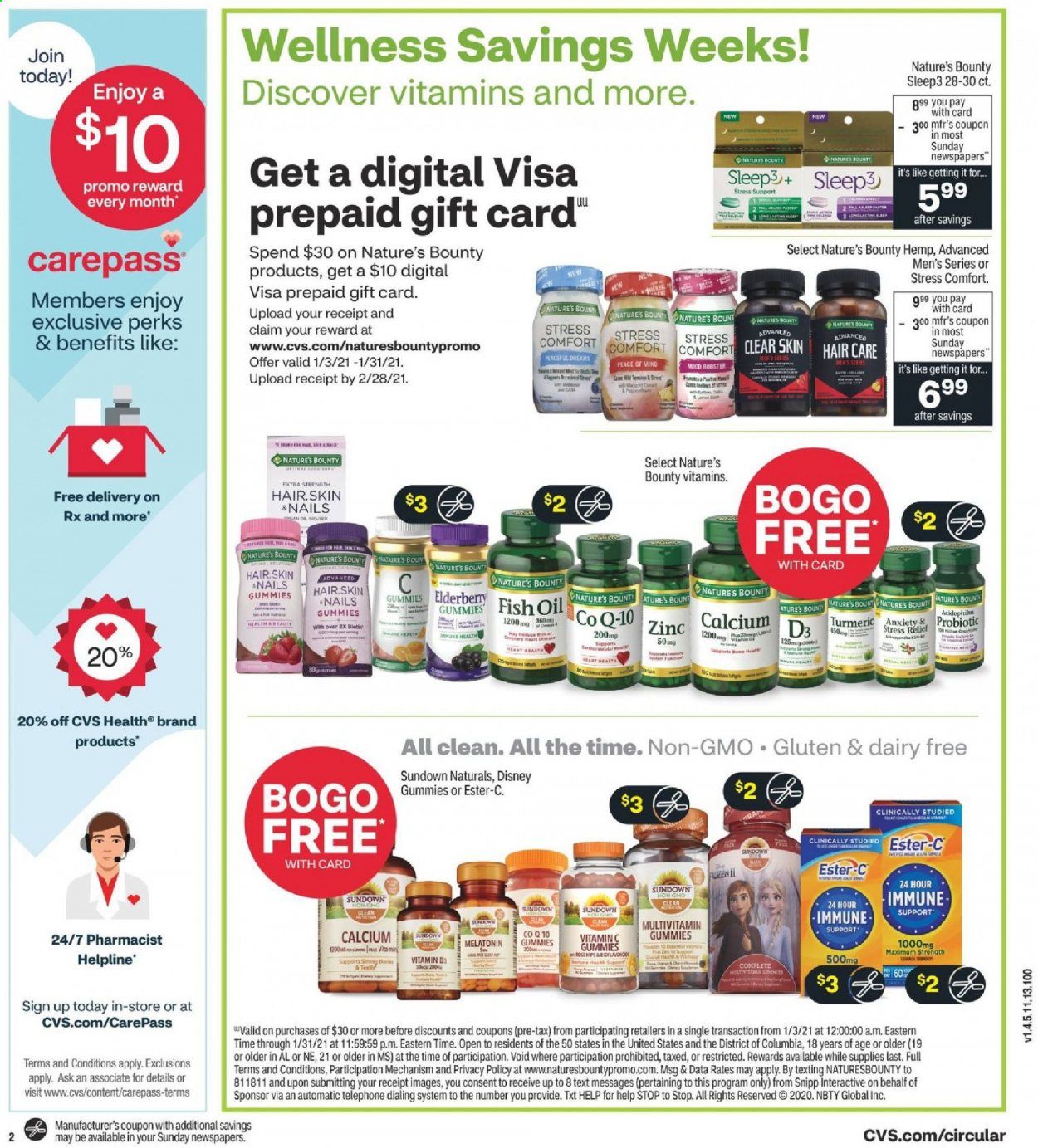 CVS Pharmacy Weekly Ad Flyer January 3 to January 9