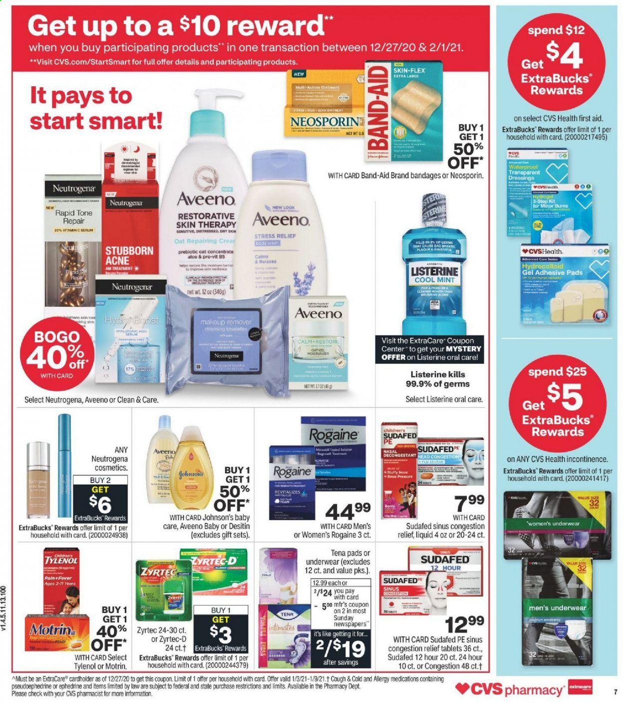 CVS Pharmacy Weekly Ad Flyer January 3 to January 9