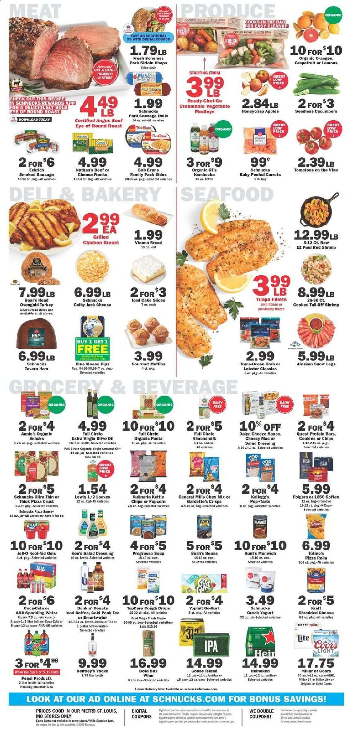 Schnucks (IA, IL, IN, MO, WI) Weekly Ad Flyer January 2 to January 5