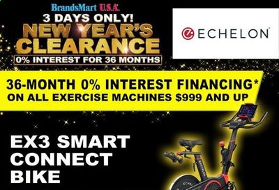 Brandsmart USA Weekly Ad Flyer January 1 to January 3