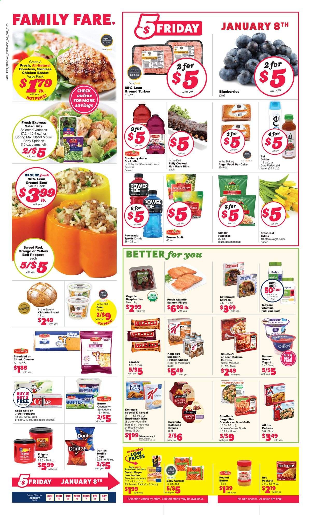 Family Fare Weekly Ad Flyer January 3 to January 9