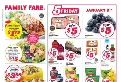 Family Fare Weekly Ad Flyer January 3 to January 9