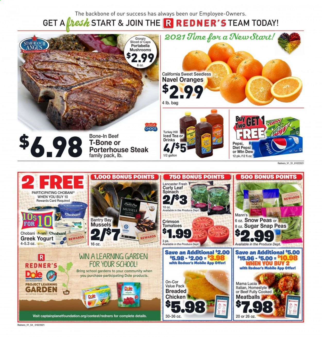 Redner's Markets Weekly Ad Flyer January 2 to January 6
