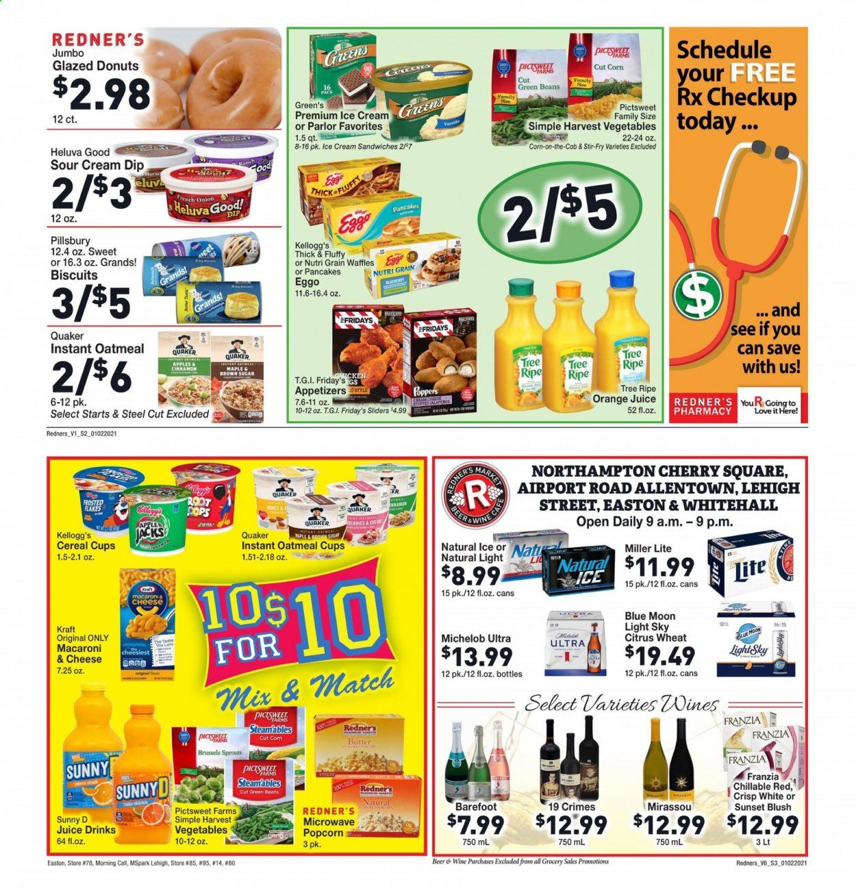 Redner's Markets Weekly Ad Flyer January 2 to January 6