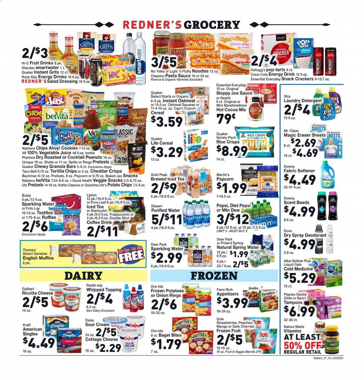 Redner's Markets Weekly Ad Flyer January 2 to January 6