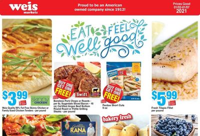 Weis Weekly Ad Flyer January 2 to January 7
