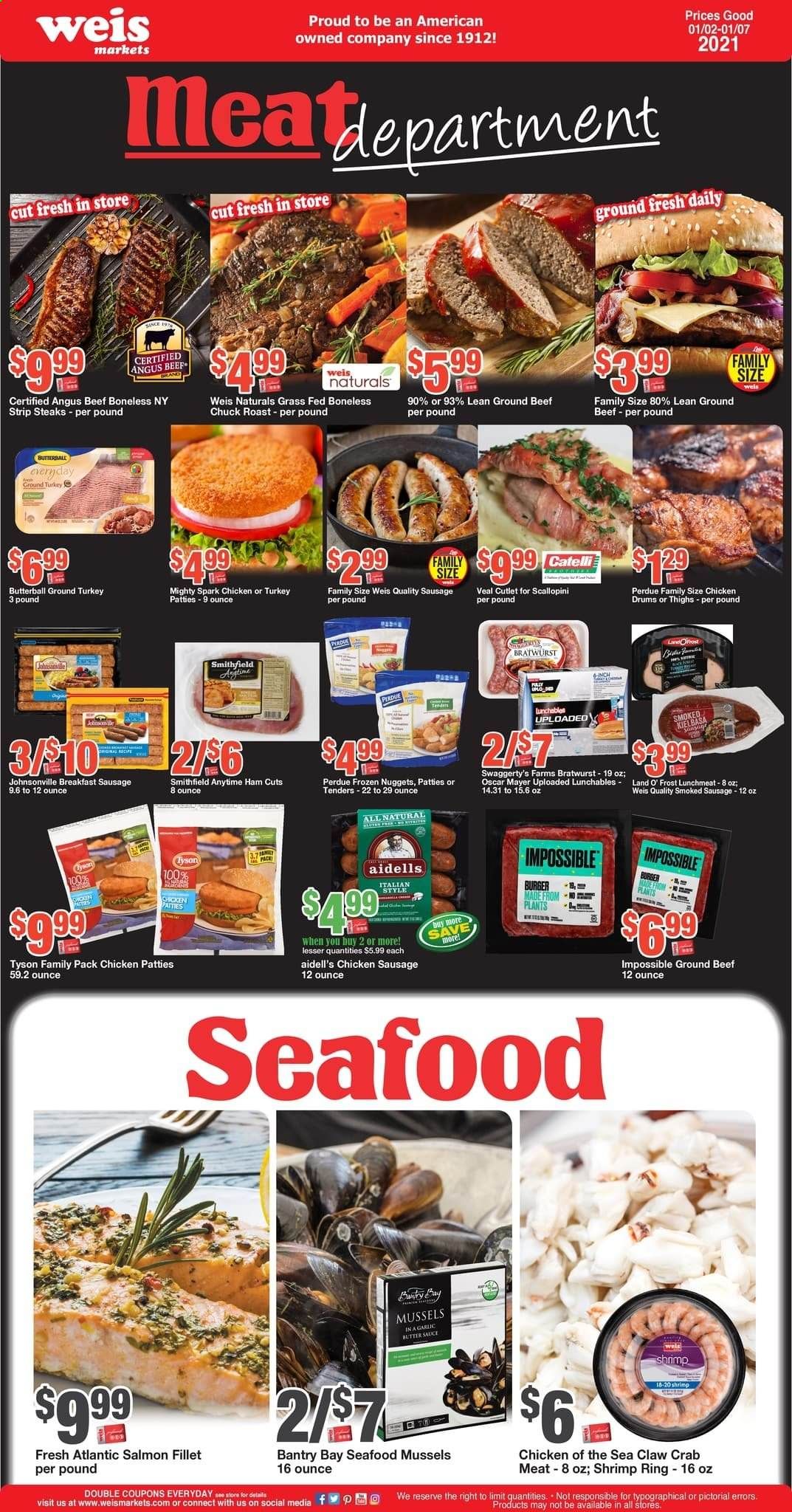 Weis Weekly Ad Flyer January 2 to January 7