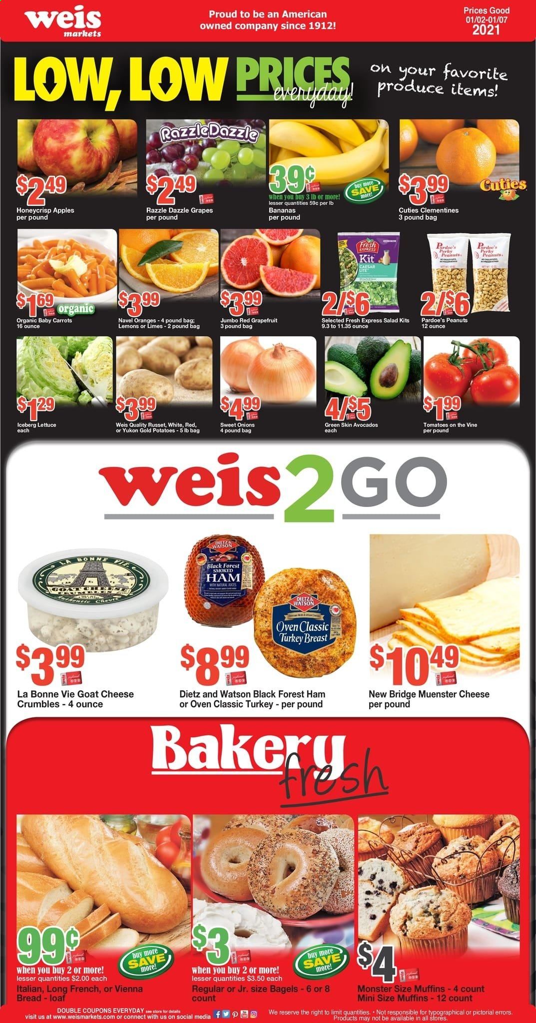 Weis Weekly Ad Flyer January 2 to January 7