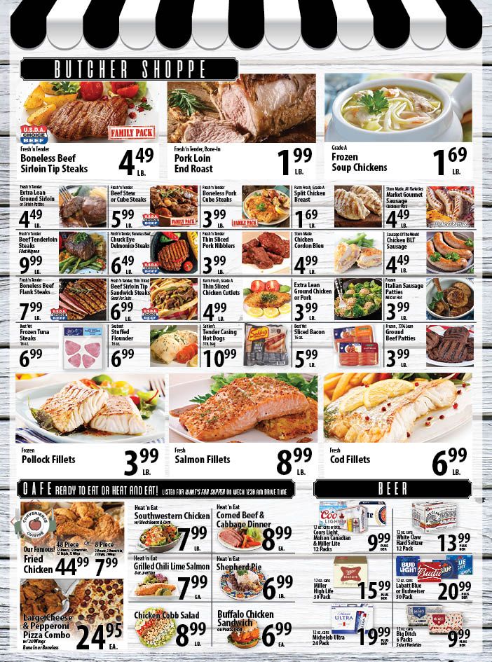 Market In The Square Weekly Ad Flyer January 3 to January 9, 2021
