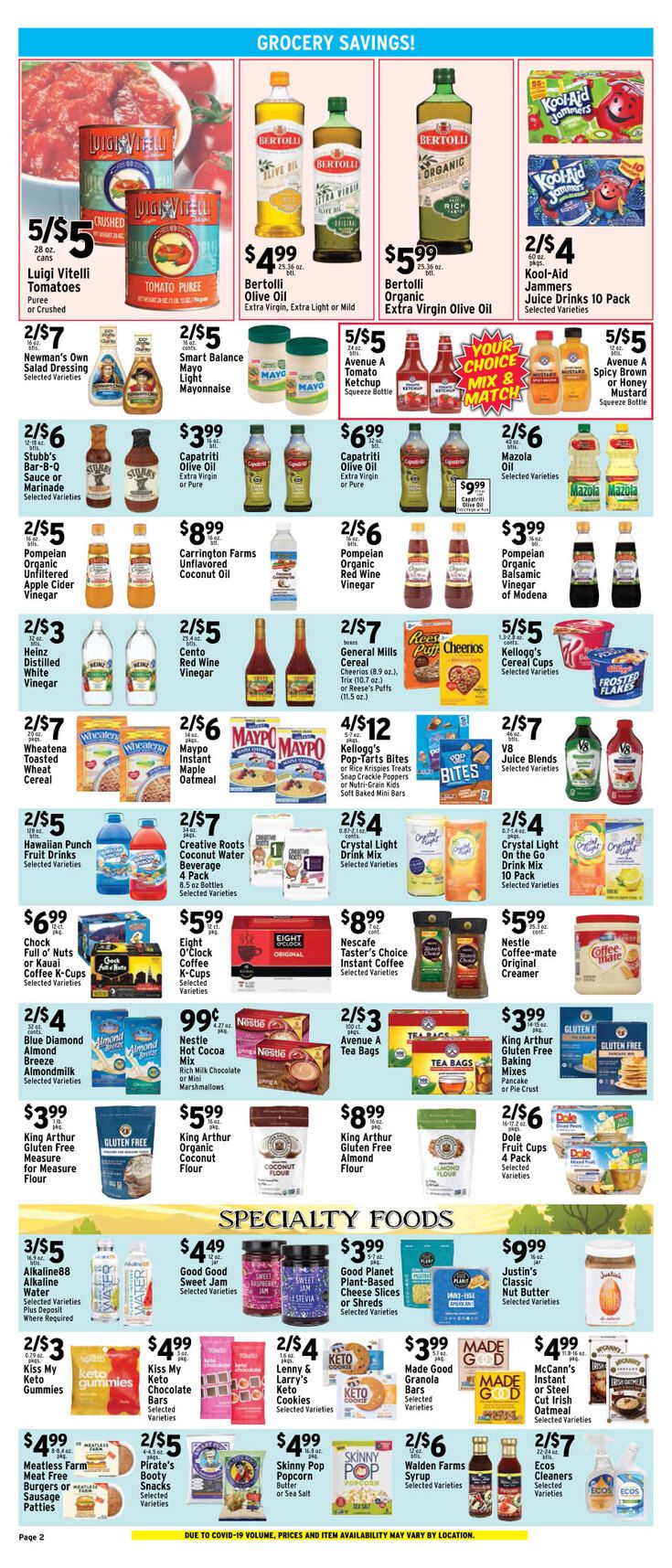 Met Foodmarkets Weekly Ad Flyer January 3 to January 9, 2021