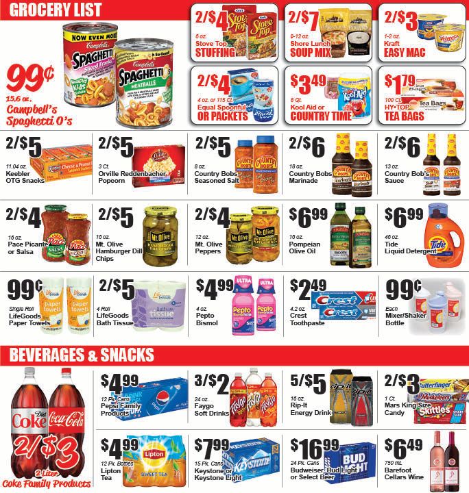 Wesselman's Weekly Ad Flyer January 3 to January 9, 2021