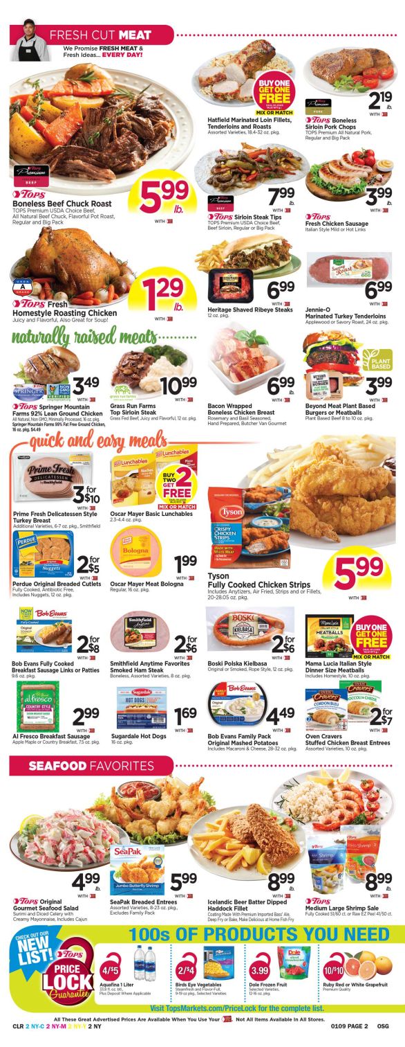 Tops Friendly Markets Weekly Ad Flyer January 3 to January 9, 2021