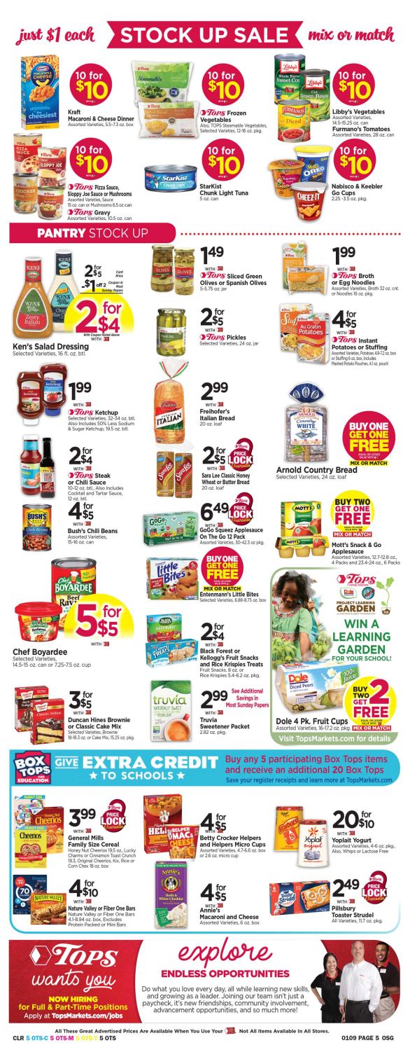 Tops Friendly Markets Weekly Ad Flyer January 3 to January 9, 2021