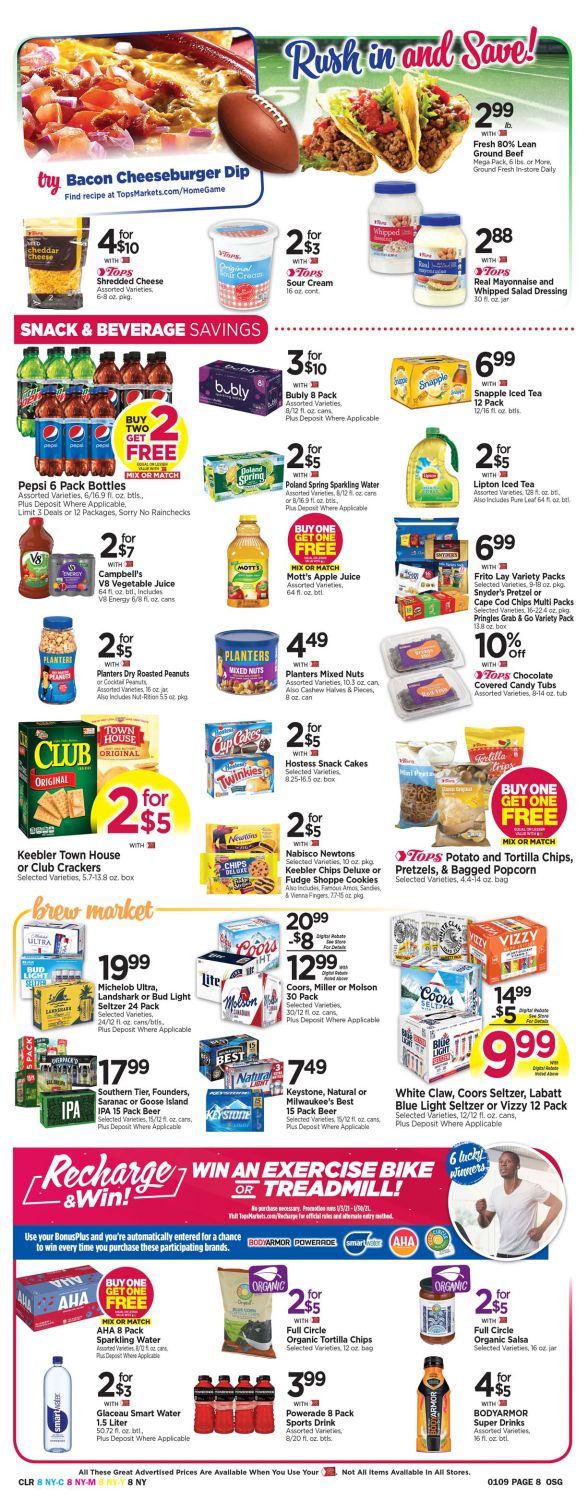 Tops Friendly Markets Weekly Ad Flyer January 3 to January 9, 2021