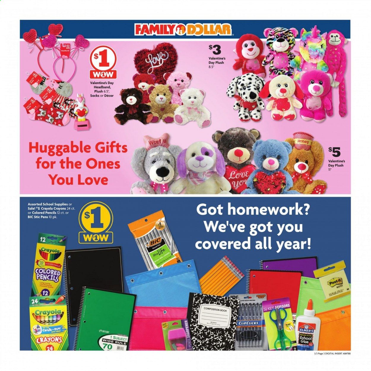Family Dollar Weekly Ad Flyer January 3 to January 9