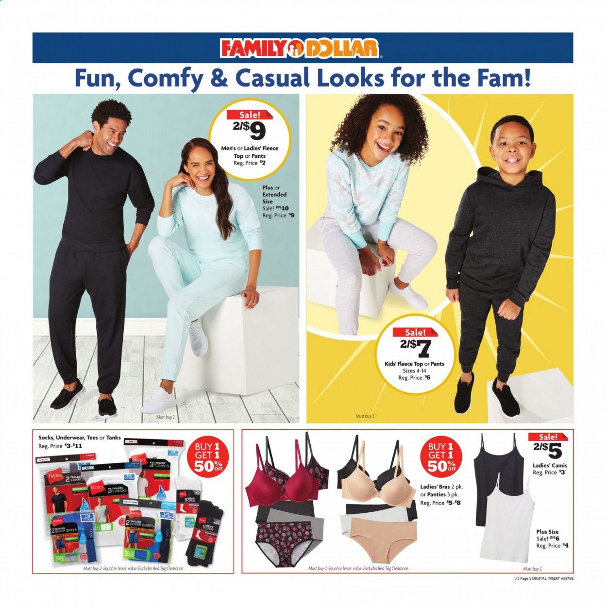 Family Dollar Weekly Ad Flyer January 3 to January 9