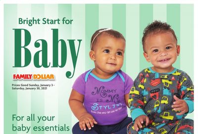 Family Dollar Weekly Ad Flyer January 3 to January 30