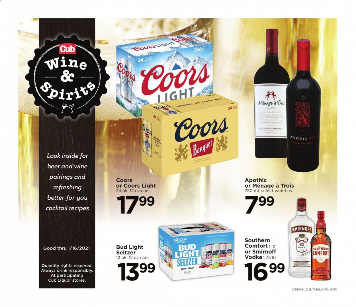 Cub Foods Weekly Ad Flyer January 3 to January 30
