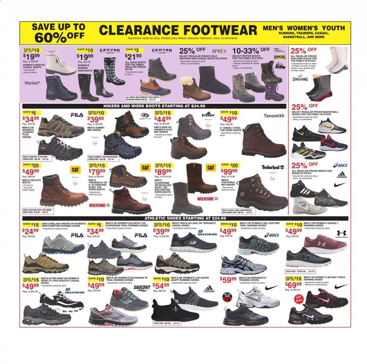 Dunham's Sports Weekly Ad Flyer January 2 to January 7
