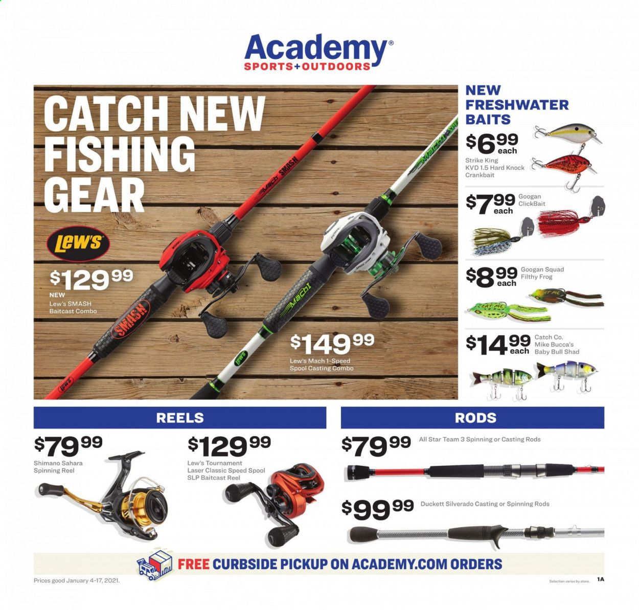 Academy Sports Weekly Ad Flyer January 4 to January 17