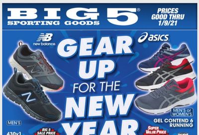 Big 5 Weekly Ad Flyer January 3 to January 9