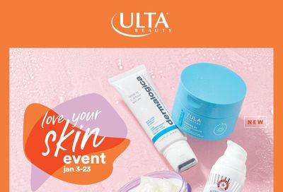 Ulta Beauty Weekly Ad Flyer January 3 to January 23