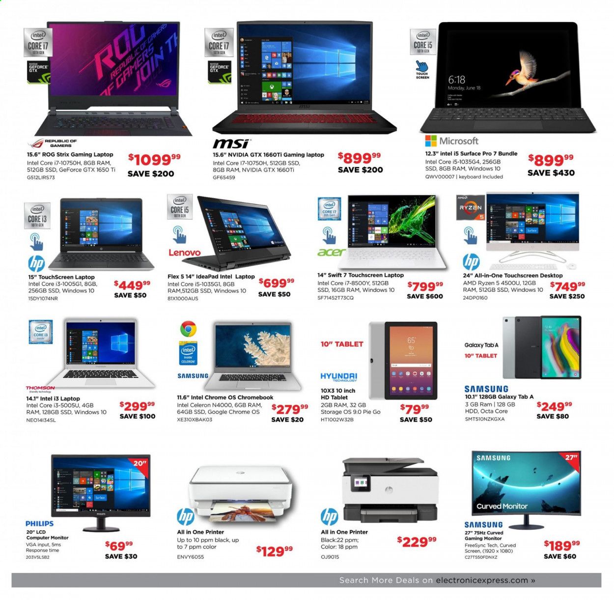 Electronic Express Weekly Ad Flyer January 3 to January 9