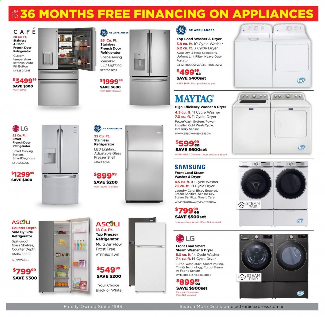 Electronic Express Weekly Ad Flyer January 3 to January 9