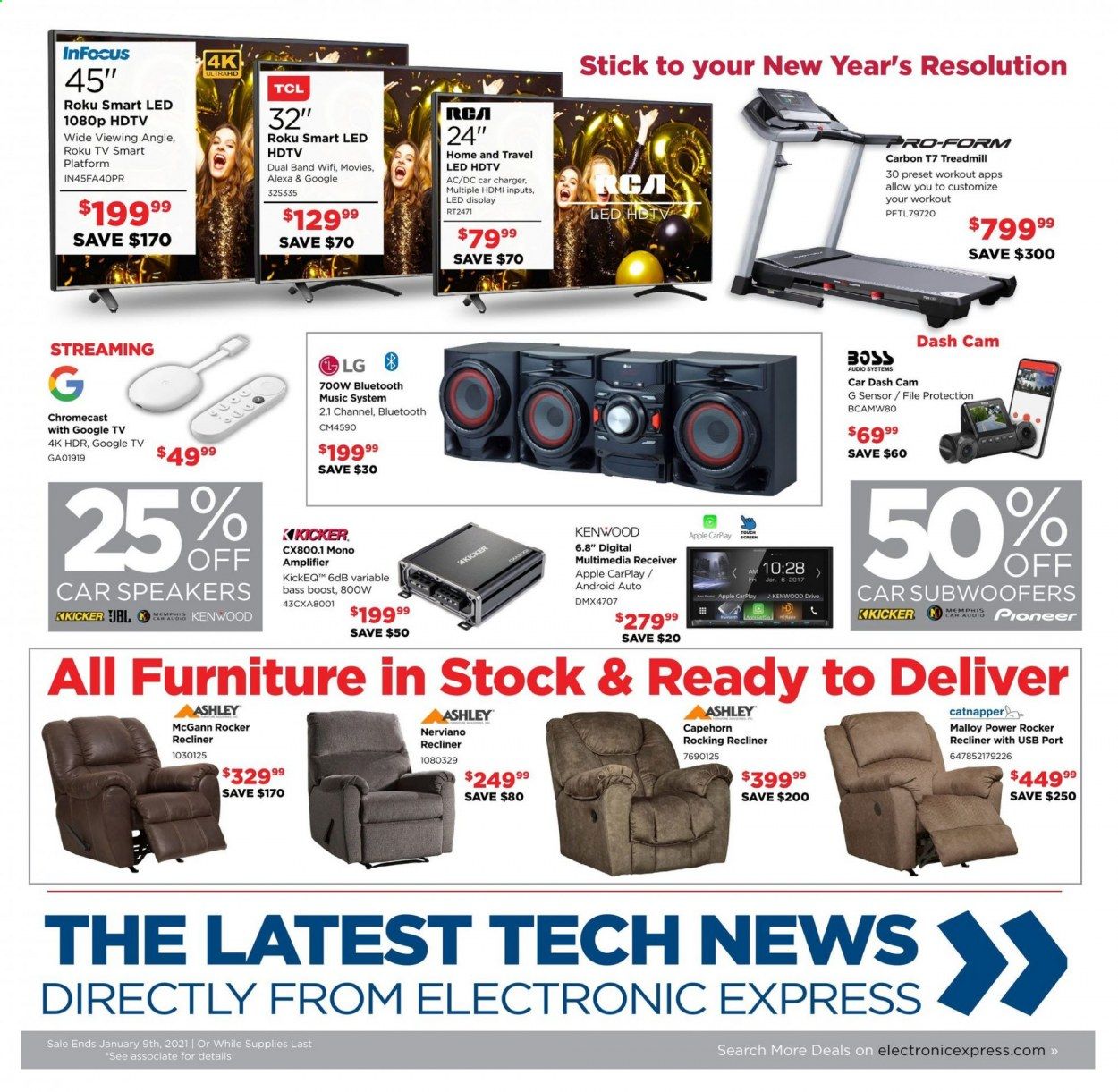 Electronic Express Weekly Ad Flyer January 3 to January 9