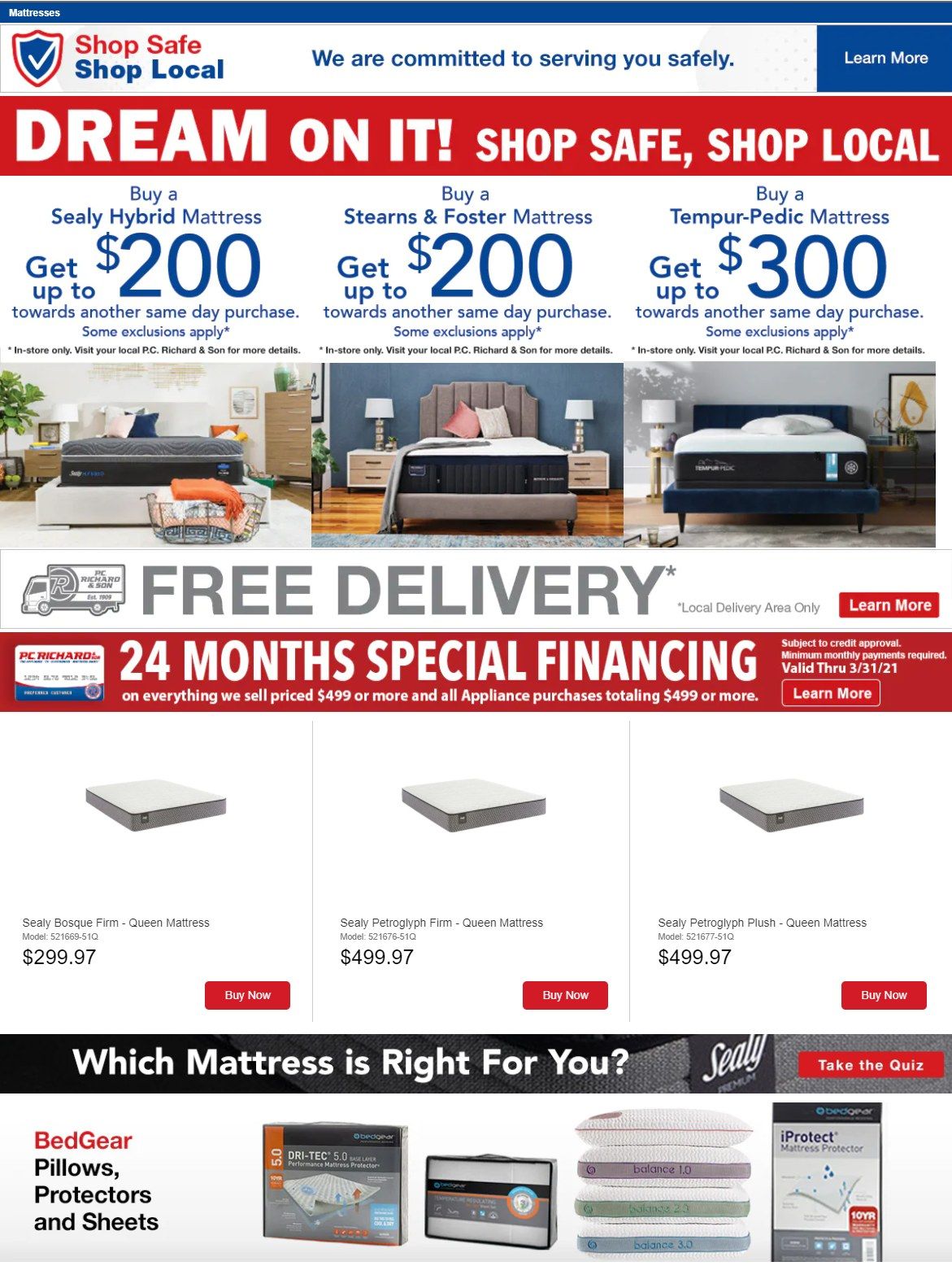P.C. Richard & Son Weekly Ad Flyer January 3 to January 10